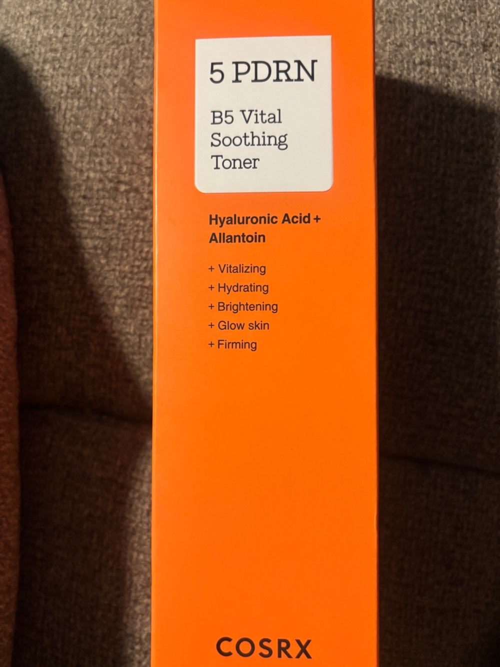 COSRX PDRN B5 Vital Soothing Hydrating Toner with Hyaluronic Acid